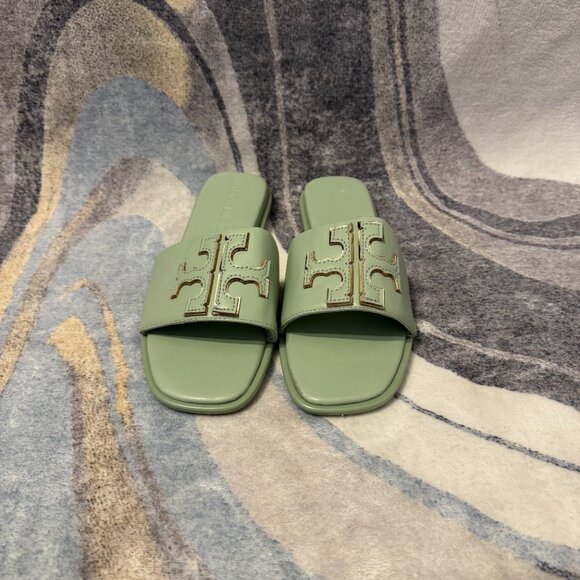 Tory Burch Mint Sandals Women's Size 7 EU38 - Picture 2 of 4